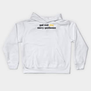 god rest yinz merry gentlemen Kids Hoodie